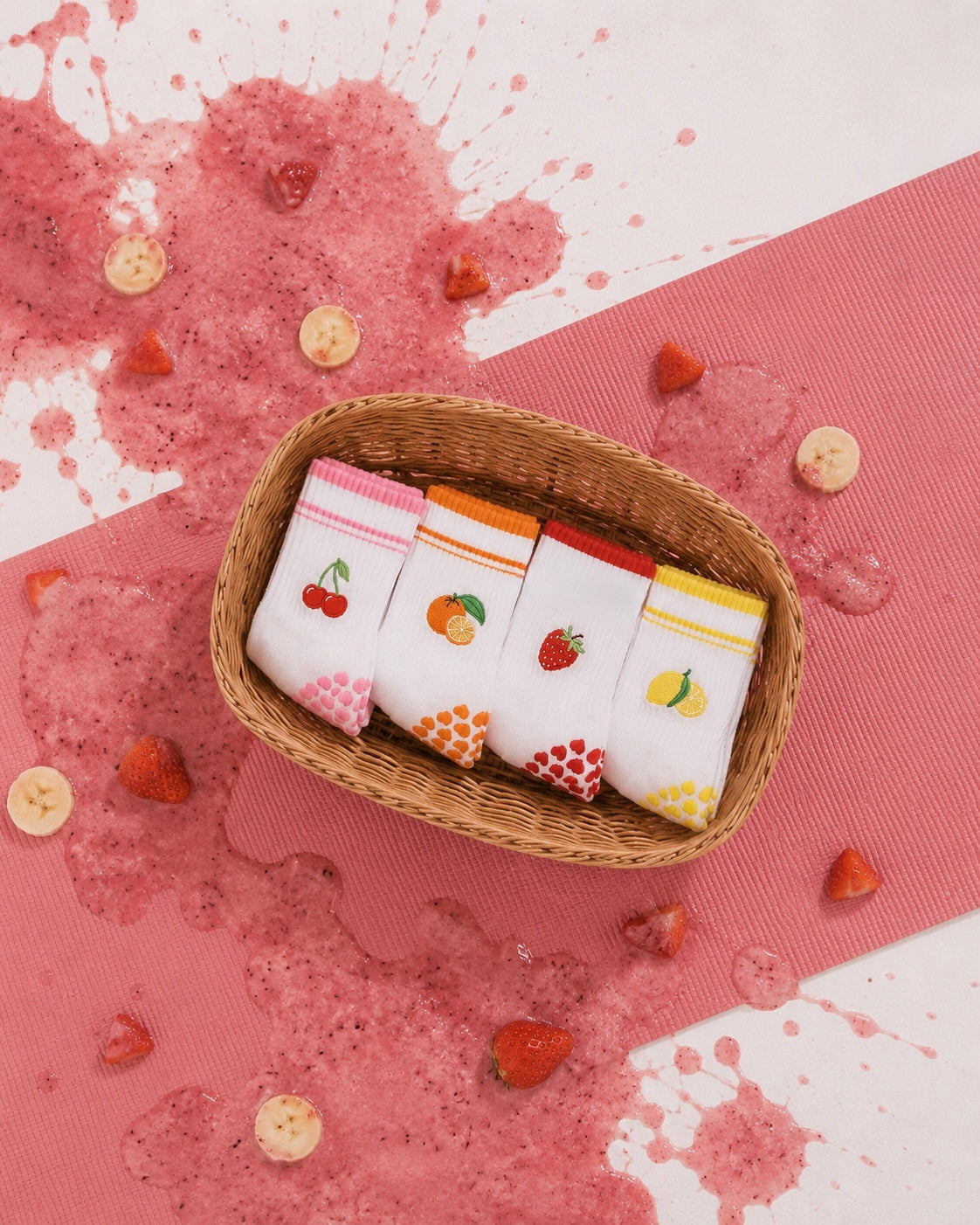 The Fruit Stand: Studio Grip Socks 3 Pack