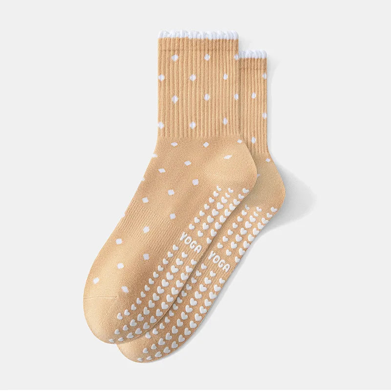 Polka Dot Studio Grip Socks