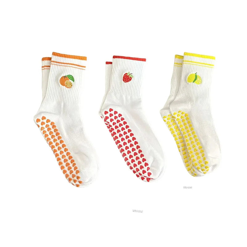 The Fruit Stand: Studio Grip Socks