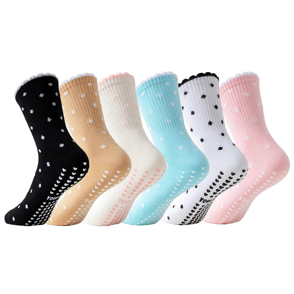 Polka Dot Studio Grip Socks