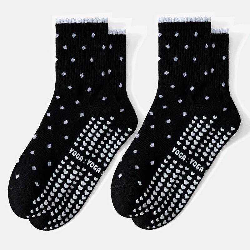 Polka Dot Studio Grip Socks