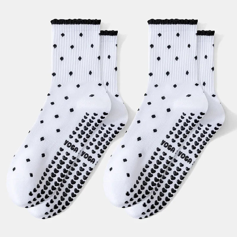 Polka Dot Studio Grip Socks